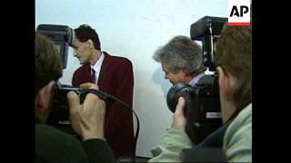 GERMANY MUNICH ALLEGED BOSNIAN SERB WAR CRIMINAL GOES ON TRIAL [upl. by Lombardy]