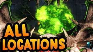 ALL GOROD KROVI SHIELD PART LOCATIONS Black Ops 3 Zombies Dragon Shield Guide Build [upl. by Enivid]