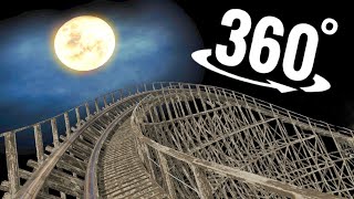 🎃 360° HALLOWEEN 8K VR Roller Coaster Virtual Reality Horror Immersive Experience [upl. by Romilly824]