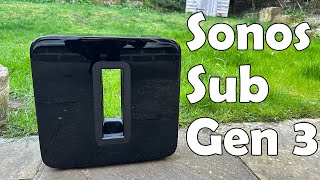 Sonos Sub Gen 3 Review  What is the hype about [upl. by Otsenre]