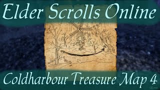 Coldharbour Treasure Map 4 Elder Scrolls Online [upl. by Avra875]