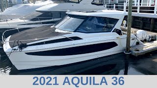 2021 Aquila 36 For Sale at MarineMax Somers Point NJ [upl. by Gierk]