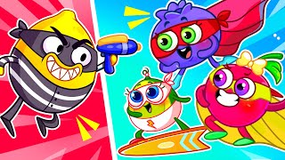 Super Avocado Songs for Kids 🤩 Superhero Team 🦸✨ II Kids Songs by VocaVoca Friends 🥑 [upl. by Eicyal]