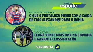 O QUE O FORTALEZA PERDE COM SAÍDA DE CAIO ALEXANDRE  CEARÁ VENCE MAIS UMA E AVANÇA NA COPINHA [upl. by Marne]