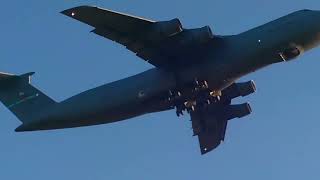 C5 Galaxy Taking Off  Extremely Loud [upl. by Llehcsreh887]