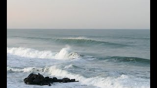 Lacanau Surf Report HD  Mercredi 14 Février  8H20 [upl. by Oicafinob]