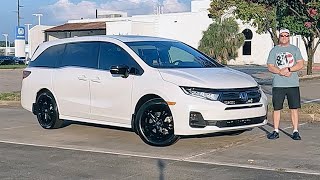 2025 Honda Odyssey SportL  Is It The ULTIMATE MultiTasking Minivan [upl. by Leahcar]