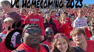 CINCY BEARCATS FOOTBALL ❤️🖤🏈 Homecoming Edition catsby90 homecoming [upl. by Coumas875]