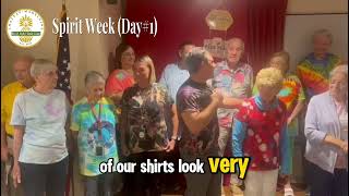 Chateau Spirit Week Day1 Tie Dye Day [upl. by Obed]