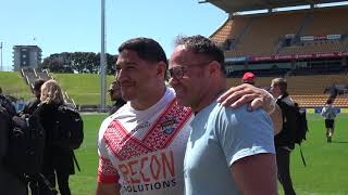 MATE MA’A TONGA  CAPTAIN’S RUN amp ALL BLACKS SUPPORT [upl. by Enileqcaj]