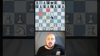 PONZIANI OPENING CHESS TRAP chess shorts chesstricks chesstraps chessopeningtrap [upl. by Aremaj]