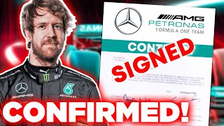 F1 BOMBSHELL Vettel Eyes Mercedes Seat for F1 RETURN [upl. by Basso]