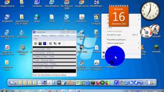 TUTO Comment avoir lhorloge sur le bureau Windows  Mac  Vista  XP et 7 [upl. by Lucie648]