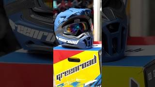 GreenroadBicycle full helmet EPC youtubeshorts biking mountainbiking downhillmtb cycleshop [upl. by Noy]