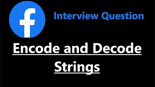 Encode and Decode Strings  Leetcode 271  Python [upl. by Lertsek]