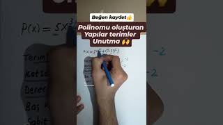 yapıları ve terimleri unutma🙌 keşfetbeniöneçıkar keşfet keşfetteyiz matematik ayt tyt ales [upl. by Chauncey]