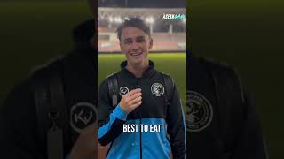 Dylan WenzelHalls on life in malaysia embracing culture amp malaysianfood BolaPenang football [upl. by Ocnarf875]