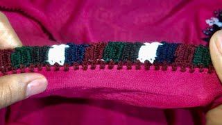 How to New Balochi Kureshi made crochet design  بلوچی کُریشی  Tutorial Class  balochi qureshi [upl. by Lagasse193]