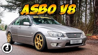 DRIVEWAY BUILT V8 1UZFE SWAP LEXUS IS200 ABUSED DAILY [upl. by Ardeed379]