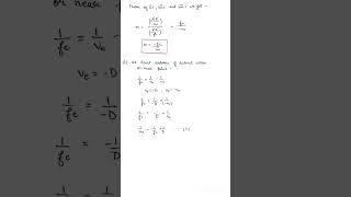 Derivation of astronomical telescope  Class 12 Optical instrument  BOARDS EXAM [upl. by Yelhsa925]