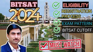 Bitsat 2024 admission procedureAll important details in one videoTech4Pilani [upl. by Etnod701]