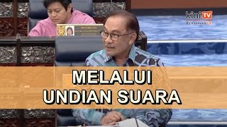 Belanjawan 2024 lulus peringkat dasar [upl. by Nesnaj261]