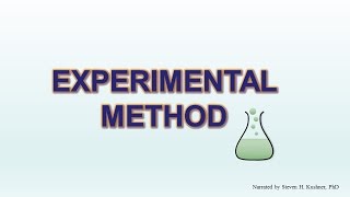 Experimental Method [upl. by Gnes265]