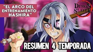 🌸Kimetsu No Yaiba El arco del entrenamiento Hashira  TEMPORADA 4  Resumen COMPLETO [upl. by Harland891]