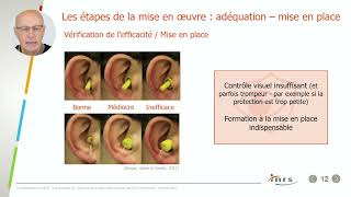 Webinaire  Bruit au travail 2 Zoom sur deux outils daide au choix des EPI contre le bruit [upl. by Hamirak80]