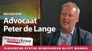 Wat omwonenden kunnen doen tegen windmolens  Interview advocaat Peter de Lange [upl. by Annohsed]