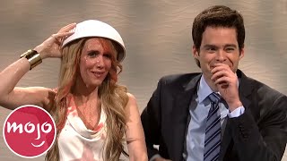 Top 10 Times Bill Hader Broke the SNL Cast [upl. by Wahlstrom67]