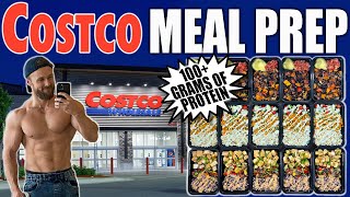 Costco Vegan Meal Prep  5 Days Of Easy High Protein Meals [upl. by Arracahs]