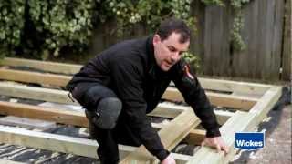 Wickes How To Lay Decking online tutorial [upl. by Gale]