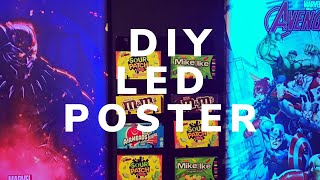 How to DIY Affordable LED Movie Poster [upl. by Acquah]