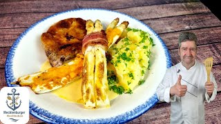 Weißes Spargel Rezept der Extraklasse [upl. by Rosario]