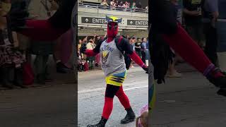 Deadpool and Friends at the 2024 DragonCon parade in Atlanta GA deadpool [upl. by Bettencourt372]