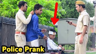 Fake Police Arresting Beggars Prank  Bhasad News  Pranks in India [upl. by Tima]