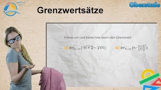 Grenzwertsätze  Folgen Reihen und Grenzwerte  Oberstufe ★ Übung 3 [upl. by Liagabba196]