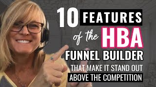 10 Features of the HBA Funnel Builder That Make It Stand Out Above the Competition [upl. by Nennek]