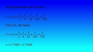 Taylor Series and truncation errors [upl. by Connie241]