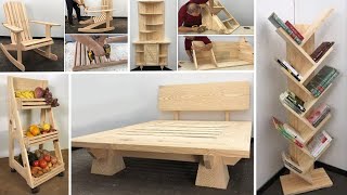 5 Proyectos en Madera Que debes Hacer Alguna Vez  Tutorial de Carpinteria [upl. by Yrnehnhoj100]