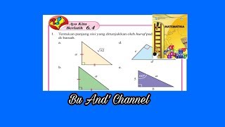 Ayo Kita Berlatih 64 no15 Matematika Kelas 8 Bab 6 Teorema Pythagoras hal 40  42 [upl. by Hsetim294]