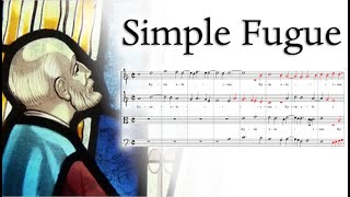 How to Compose a Simple Fugue  Imitative Counterpoint 5 [upl. by Neeli]