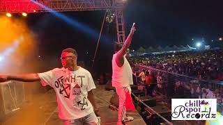 Chillspot Family live on Stage quotCastle lager National Braai day 2023quot Best Crowd Control Dancehall [upl. by Aenej448]