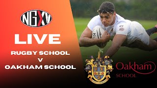 LIVE RUGBY RUGBY vs OAKHAM  SCHOOLS RUGBY [upl. by Ellehcsar790]