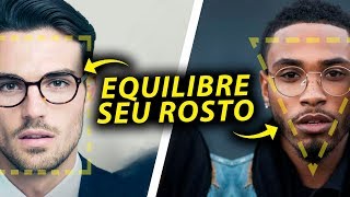 ÓCULOS IDEAL para cada FORMATO de ROSTO Como Equilibrar melhor nossa Face [upl. by Cita]