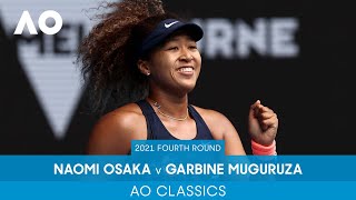 Naomi Osaka v Garbine Muguruza  Australian Open 2021 Fourth Round [upl. by Averell]