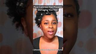 😰Common Natural hair mistakes damaging your hair mistakestoavoid naturalhaircare healthyhairtips [upl. by Mainis]