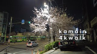 4k korea Early cherry blossom walk in Bongcheondong 봉천동 벚꽃 Gwanakgu Seoul Mar 26 2021 [upl. by Leonora]