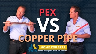 Repiping PEX vs Copper Pipes [upl. by Anirehc]